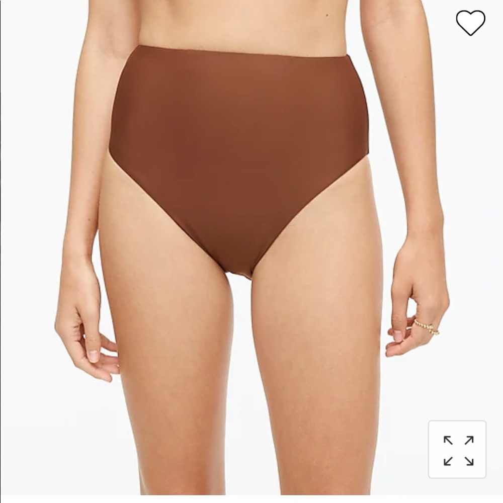 NWT J Crew high-cut waist bikini bottom